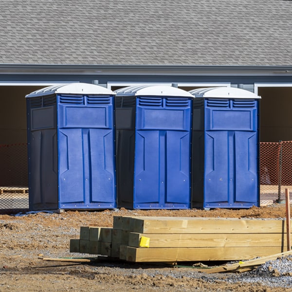 what is the maximum capacity for a single porta potty in Larose